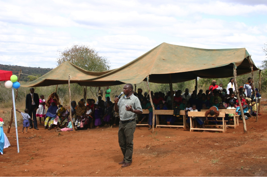 Wildlife Works’ Community Relations Manager Laurian Lenjo Mwandoe